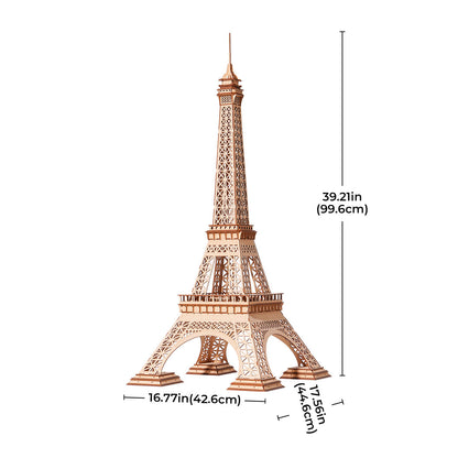 Robotime Eiffel Tower Plus 3D DIY Wooden Puzzle