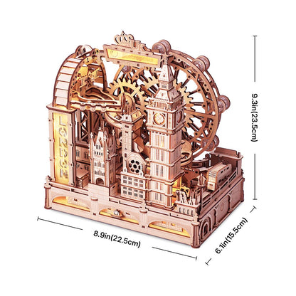 Robotime London Marble Run DIY Wooden 3D Puzzle