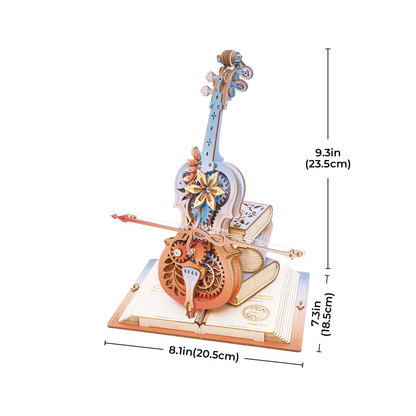 Robotime Symphony of Gorgeous Dreams Mechanical Music Box DIY Puzzle