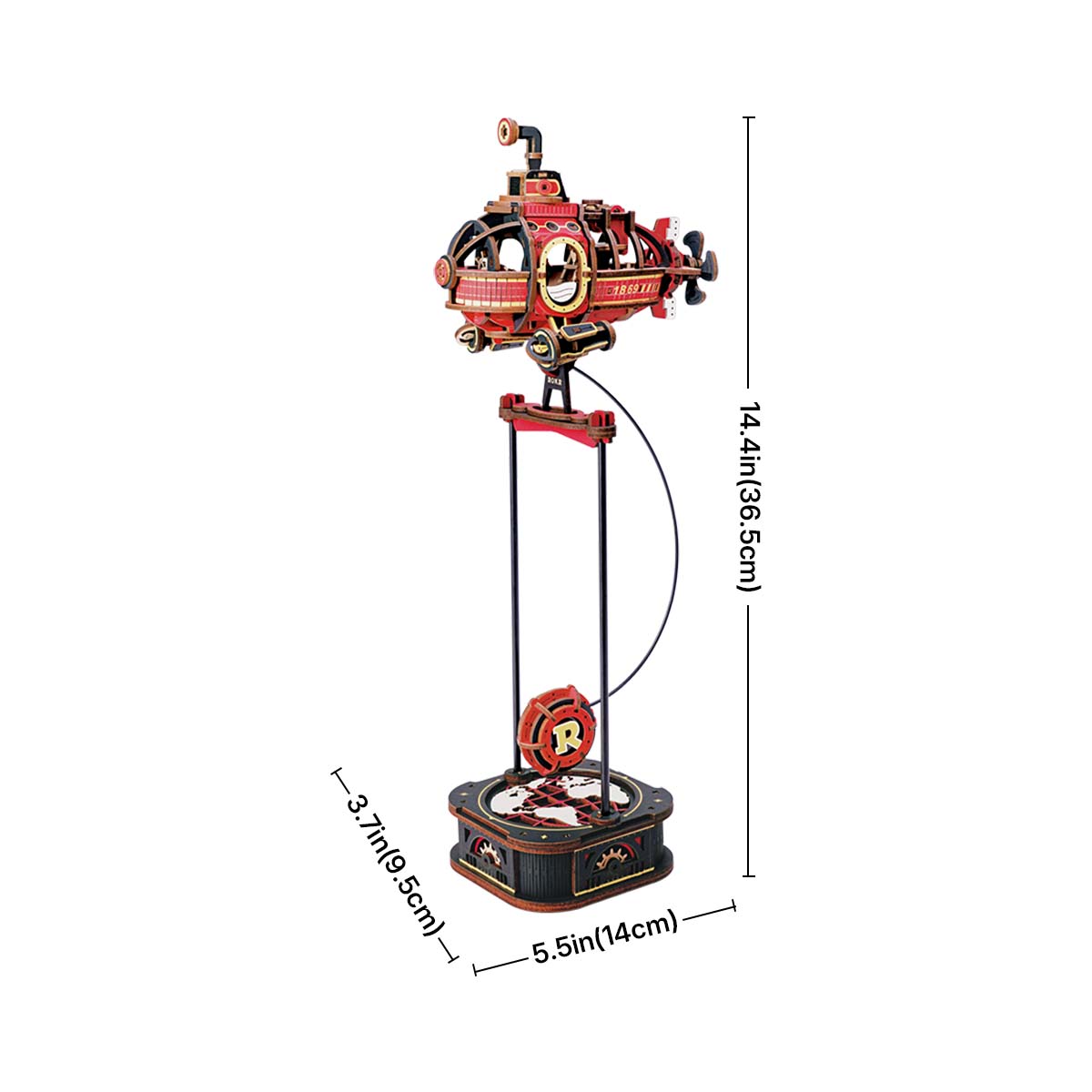 Robotime Deep-Sea Adventurer Pendulum Balance Toy DIY 3D Puzzle