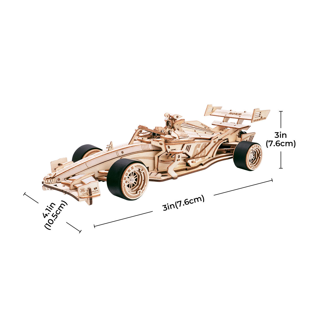 Robotime Racing Car 3D DIY Wooden Puzzle