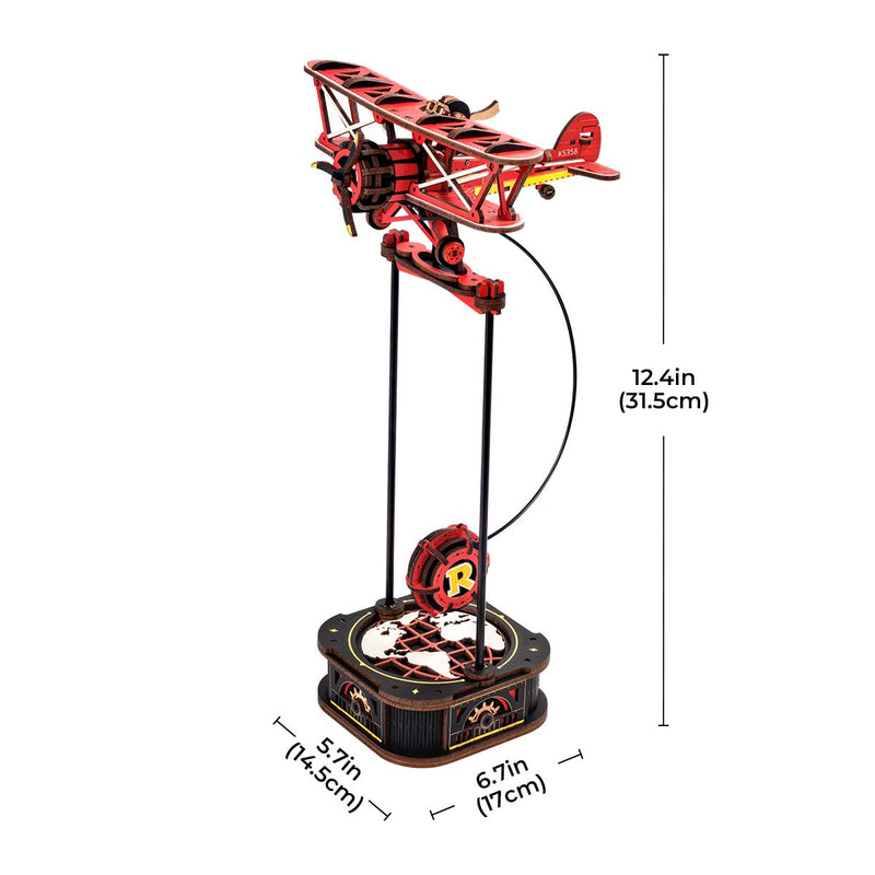 Robotime DIY Sky Captain Pendulum Balance Toy 3D Puzzle