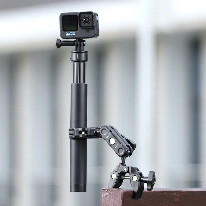 Ulanzi CO17 Super Clamp with Dual Ballhead Magic Arm For Action Cameras