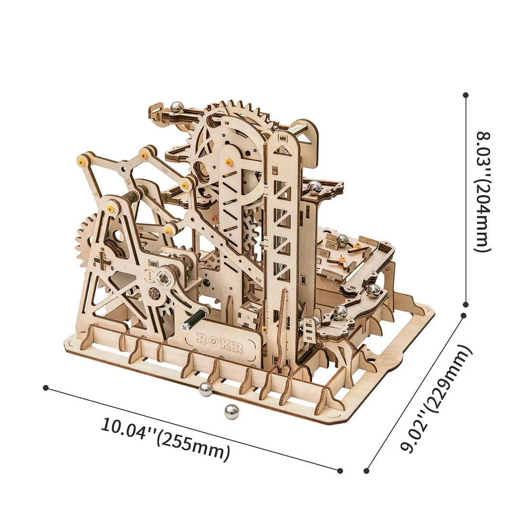 Robotime Marble Climber Fortress 3D Puzzle Marble Run