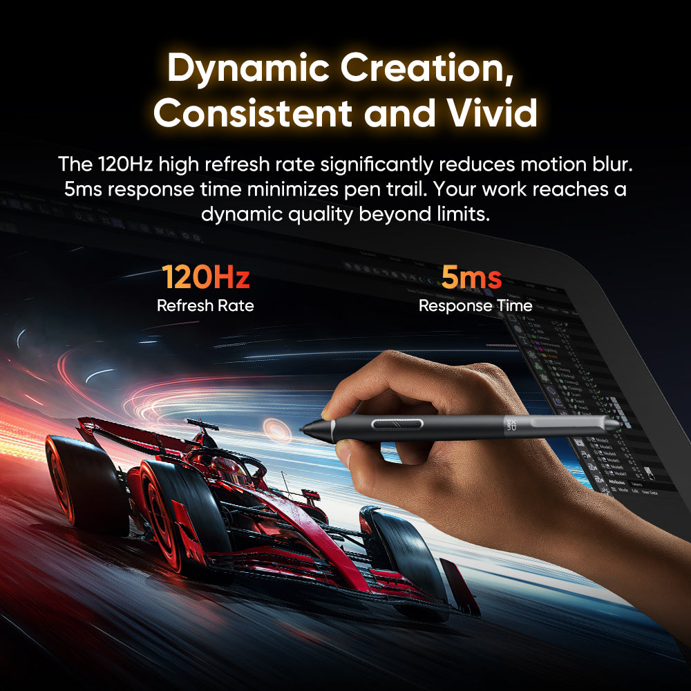 XPPen Artist Pro 27 (Gen2) 4k 120Hz Graphics Display Touchscreen Drawing Tablet