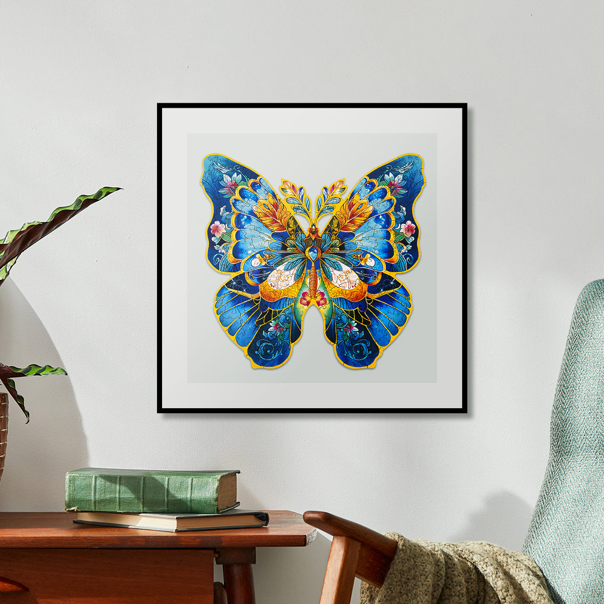 Robotime Morpho Helena Wooden Jigsaw Puzzle
