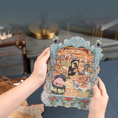 Robotime Magic Kitty's Home Wooden Jigsaw Puzzle