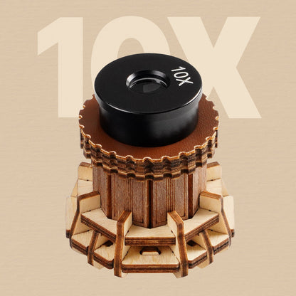Robotime Microscope Mechanical Wooden DIY 3D Puzzle