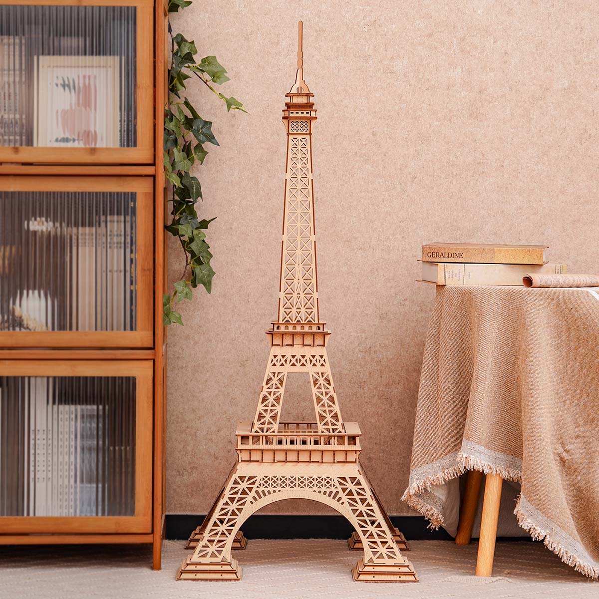 Robotime Eiffel Tower Plus 3D DIY Wooden Puzzle