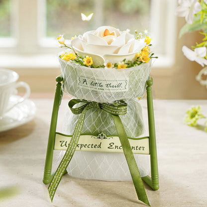 Robotime White Camellia DIY 3D Puzzle