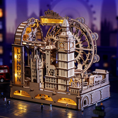Robotime London Marble Run DIY Wooden 3D Puzzle