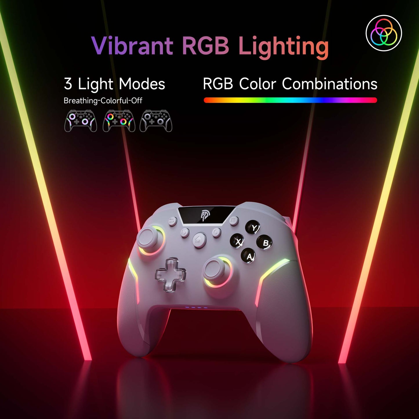 EasySMX X20 Hall Effect Gaming Controller For PC / Steam / Nintendo Switch