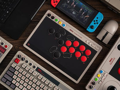 8BitDo Retro Wireless Arcade Controller For Windows & Nintendo Switch