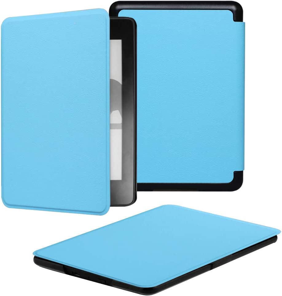 Leather Smart Cover Amazon Kindle 2022 Gen 11 Sky