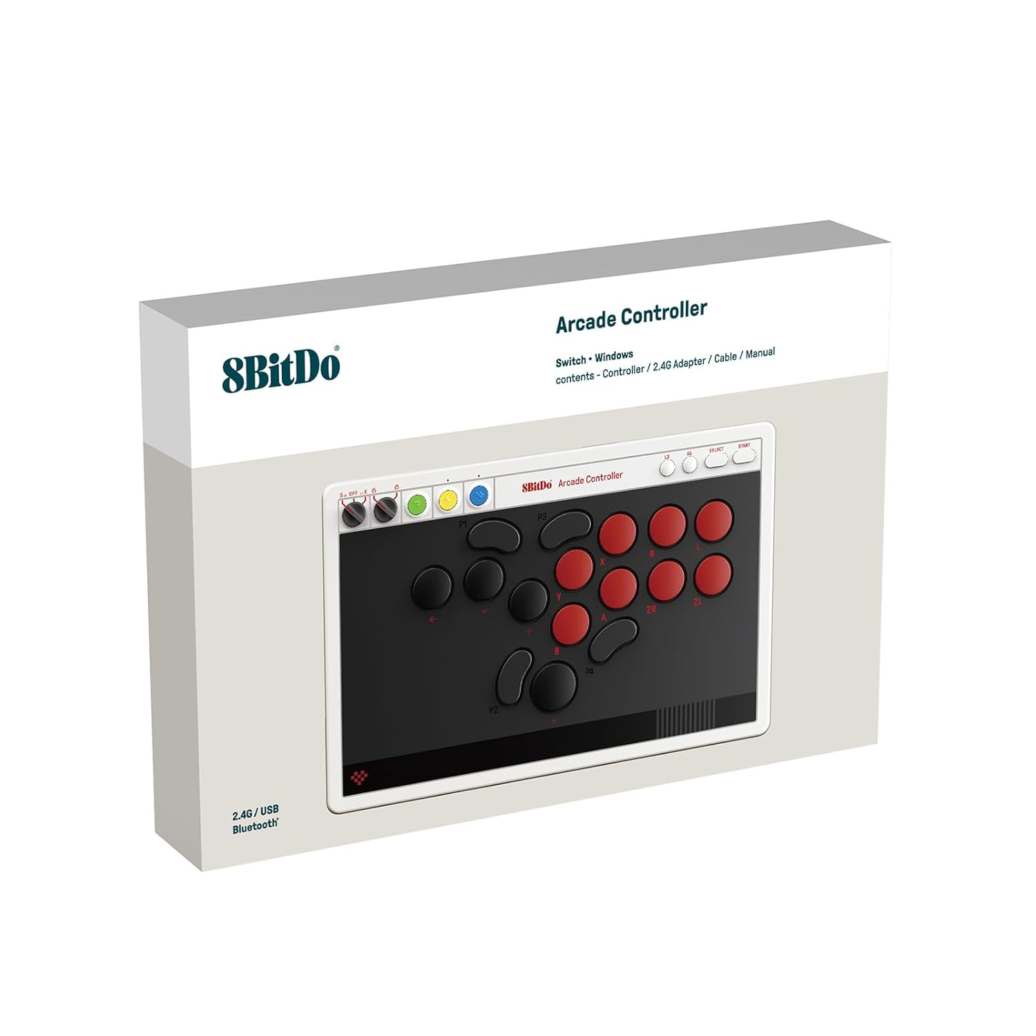 8BitDo Retro Wireless Arcade Controller For Windows & Nintendo Switch