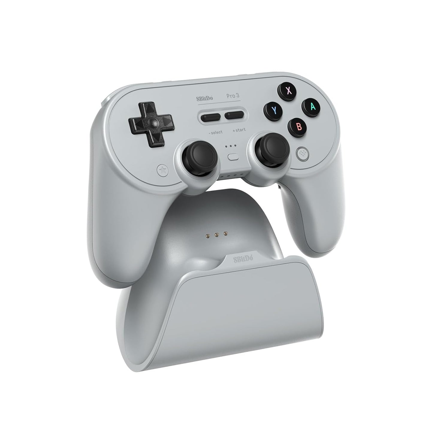 8BitDo Pro 3 Bluetooth Gamepad Controller For Switch Steam Windows & Mobile Gray