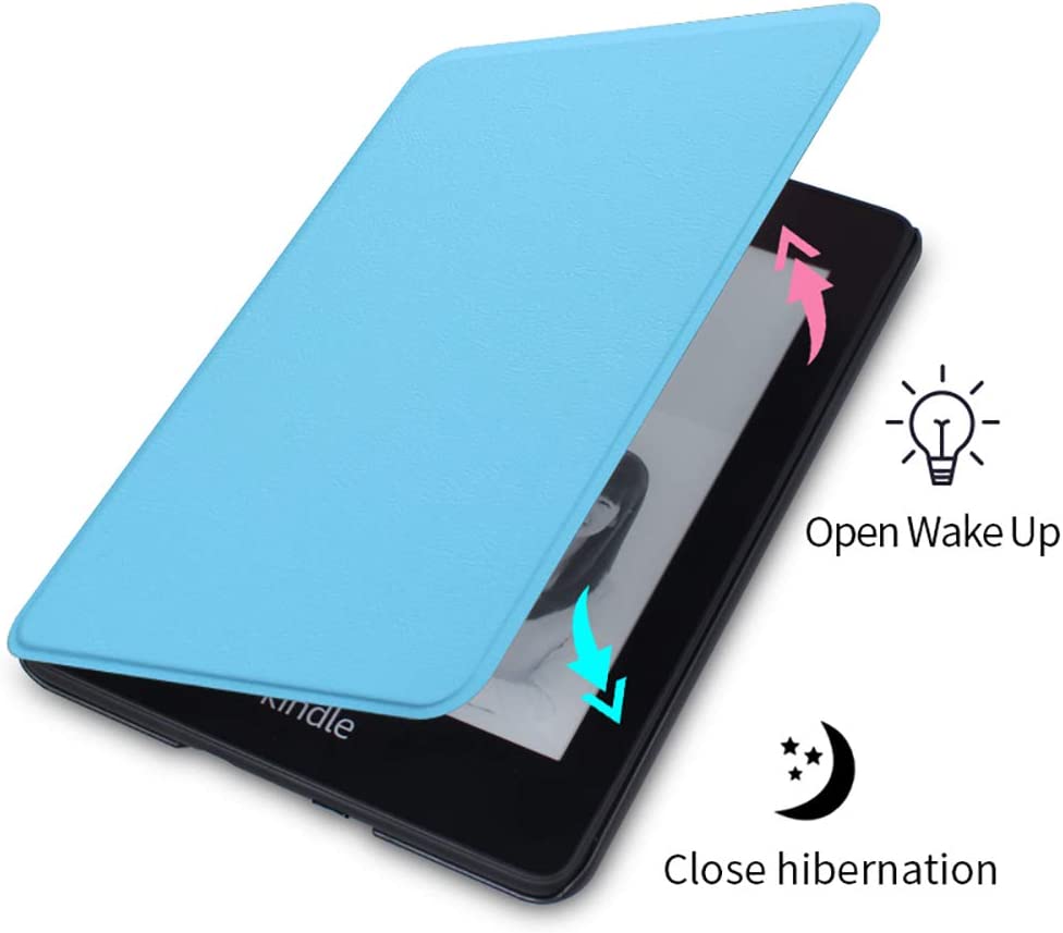 Leather Smart Cover Amazon Kindle 2022 Gen 11 Sky