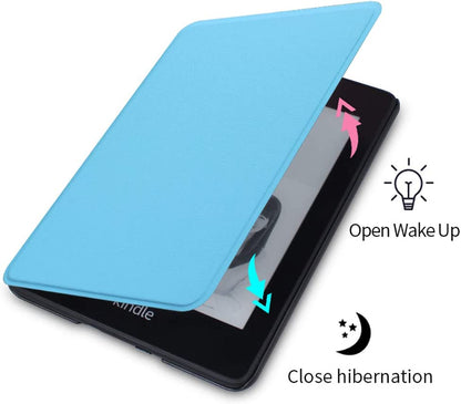 Leather Smart Cover Amazon Kindle 2022 Gen 11 Sky