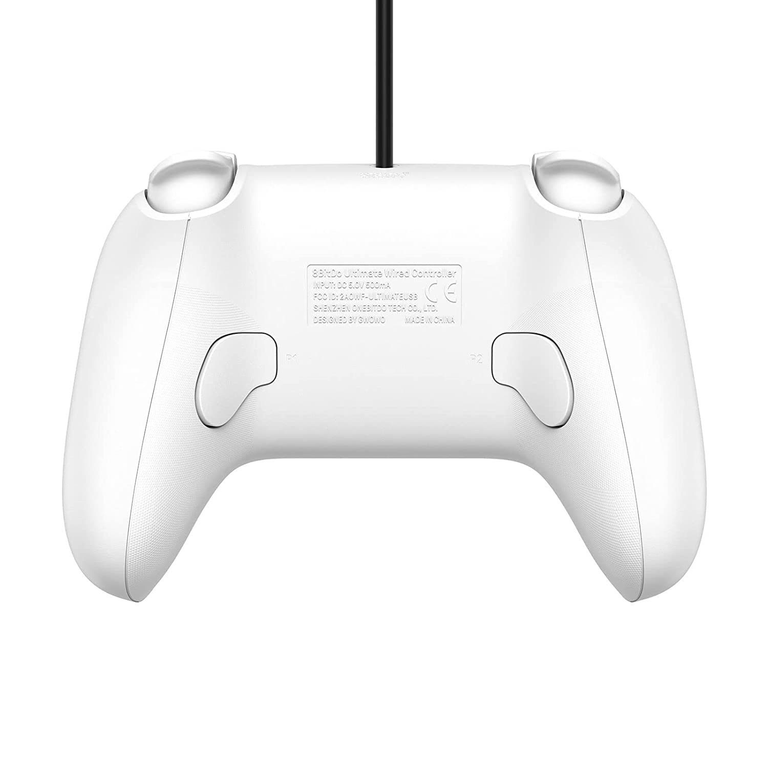 8BitDo Ultimate Wired Controller Windows, Steam Deck, & Raspberry Pi White