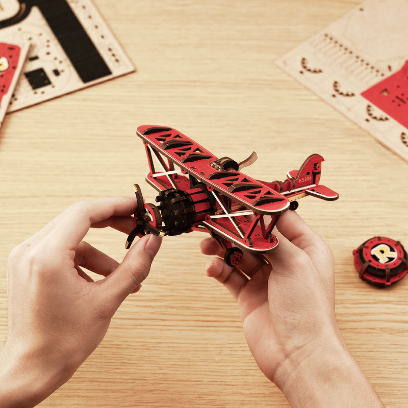 Robotime DIY Sky Captain Pendulum Balance Toy 3D Puzzle
