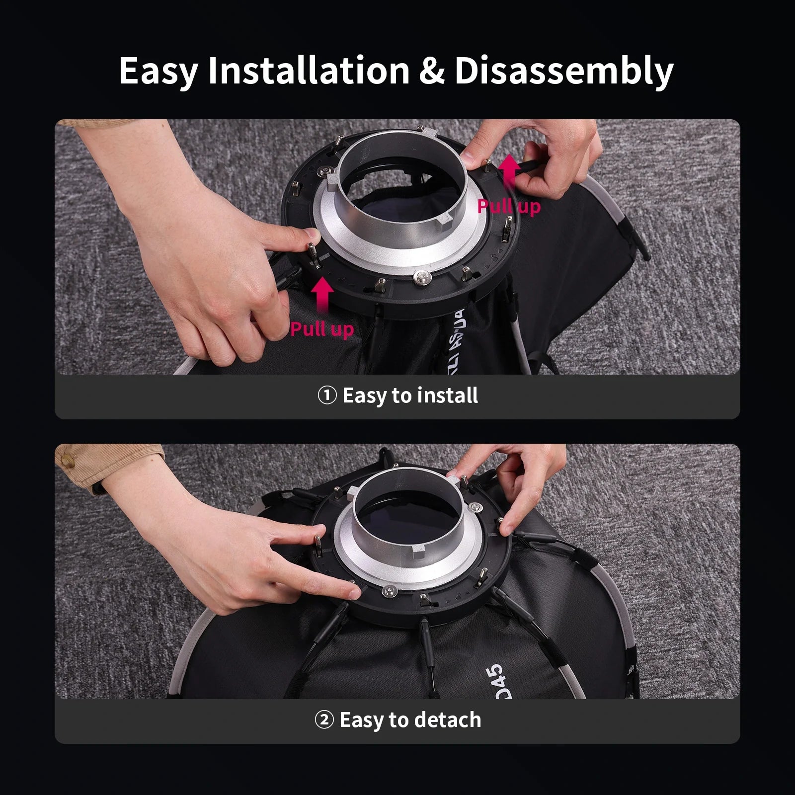 Ulanzi AS-045 Quick Release Octagonal Honeycomb Grid Softbox