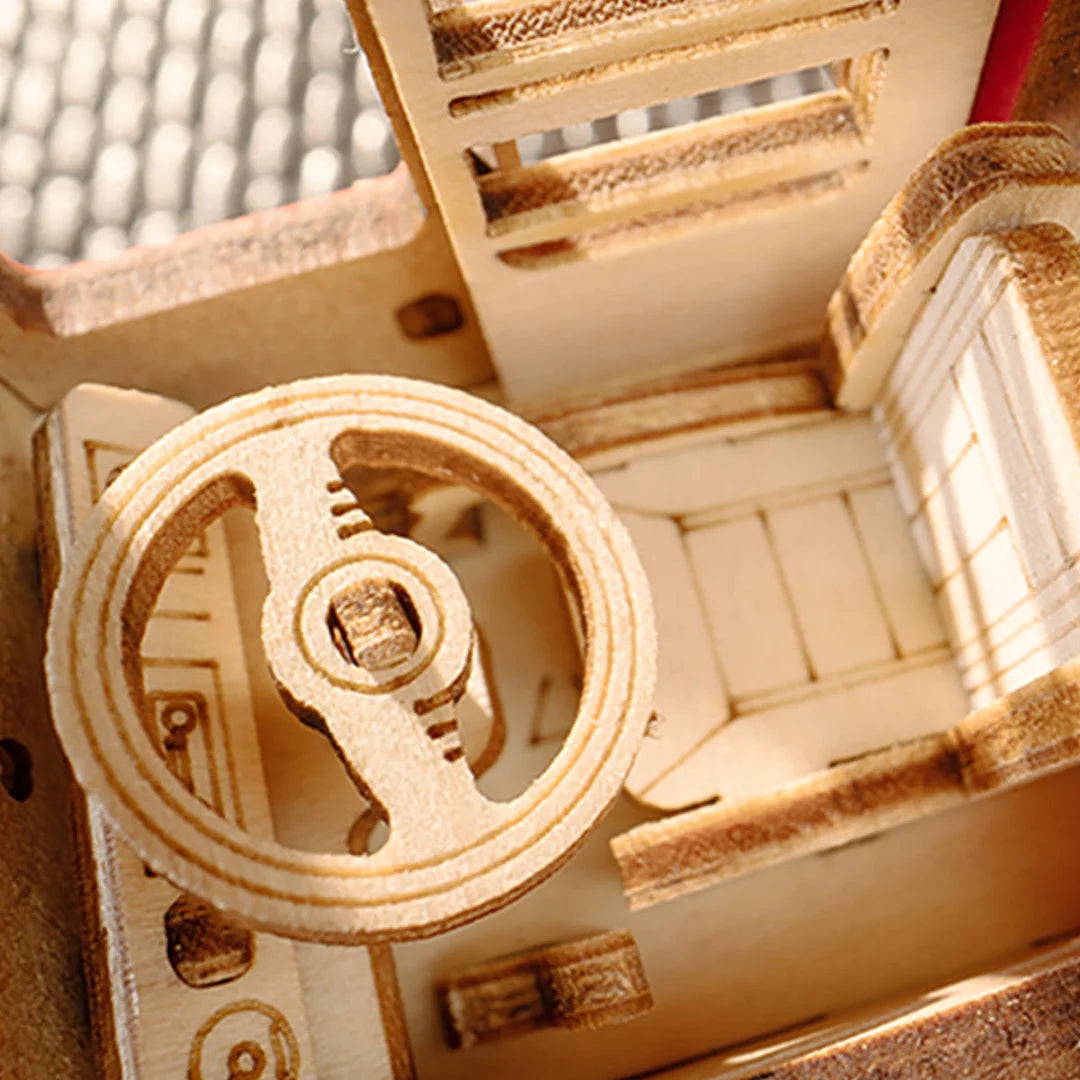 Robotime London Tour Bus DIY 3D Wooden Puzzle