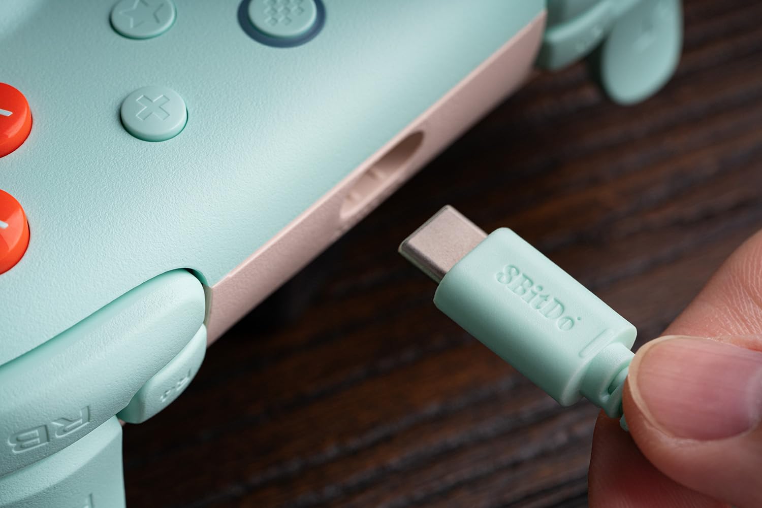 8BitDo Ultimate 2C Wired Controller For Windows and Android Mint