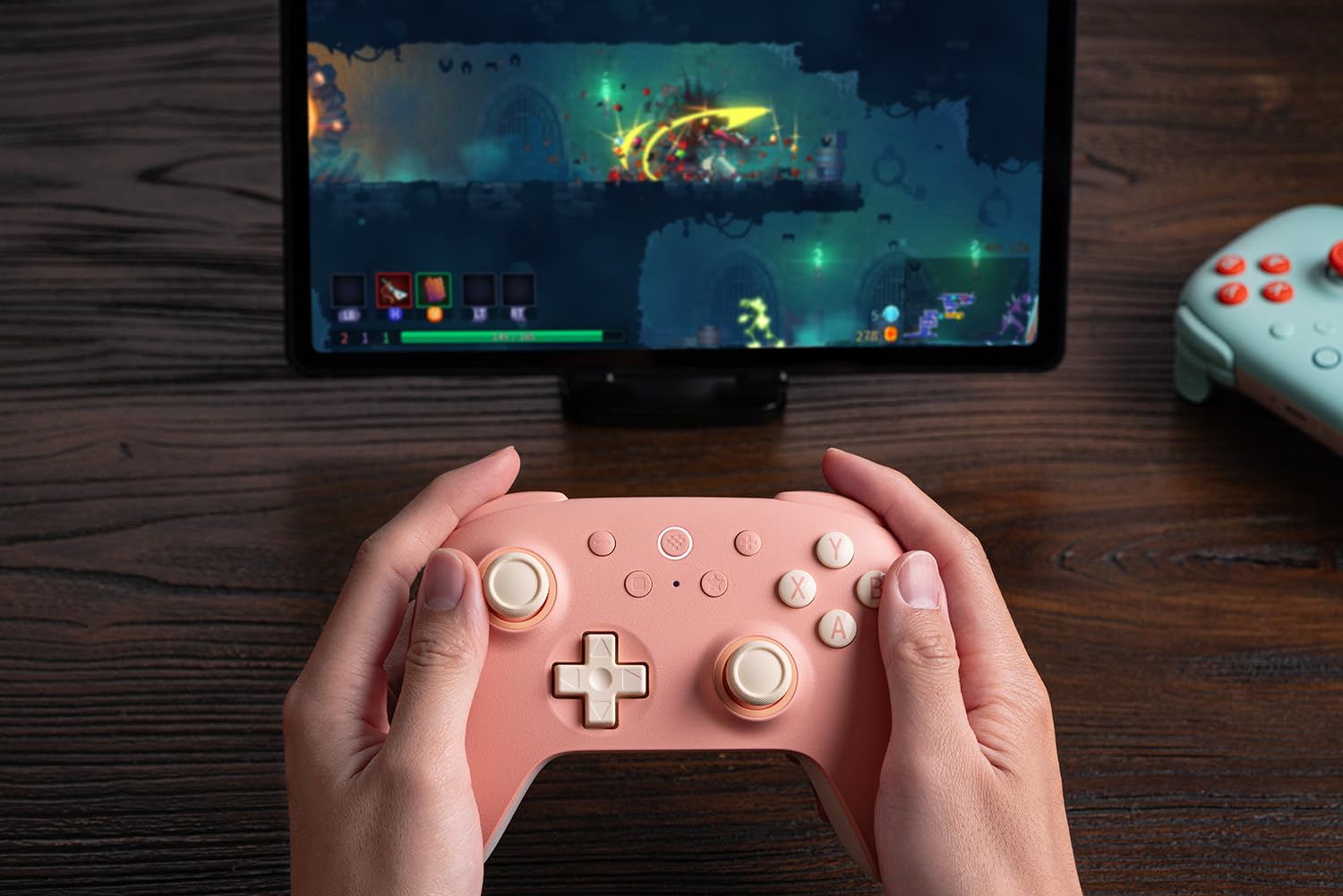 8BitDo Ultimate 2C Wireless Controller for Windows/Android (Hall Effect) Peach