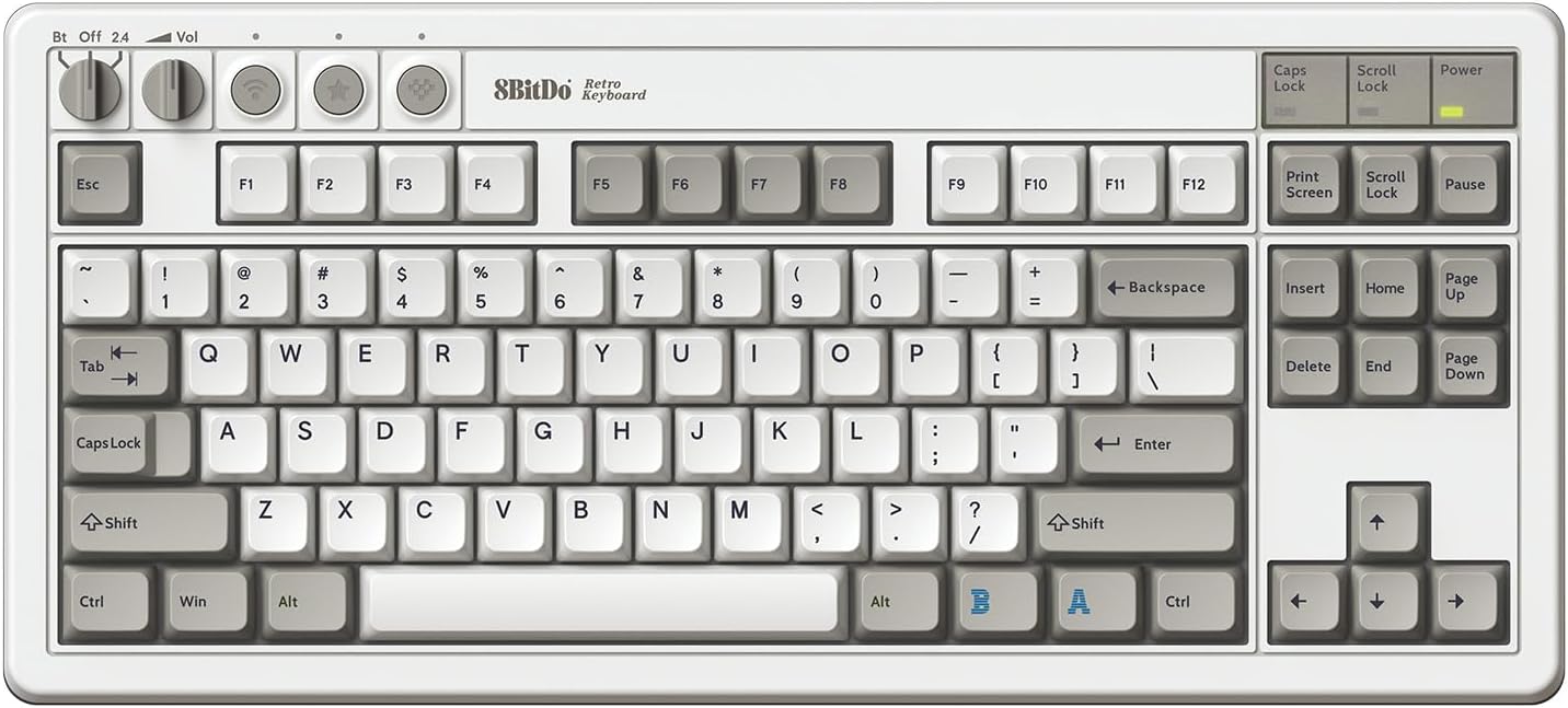 8BitDo Retro Mechanical Keyboard - M Edition