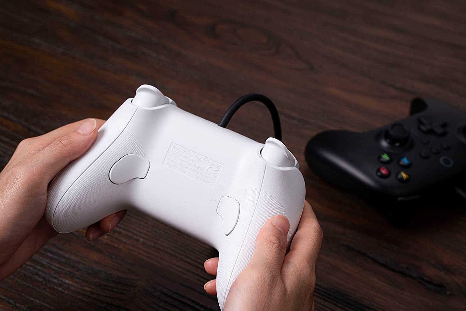 8BitDo Ultimate Wired Controller Windows, Steam Deck, & Raspberry Pi White