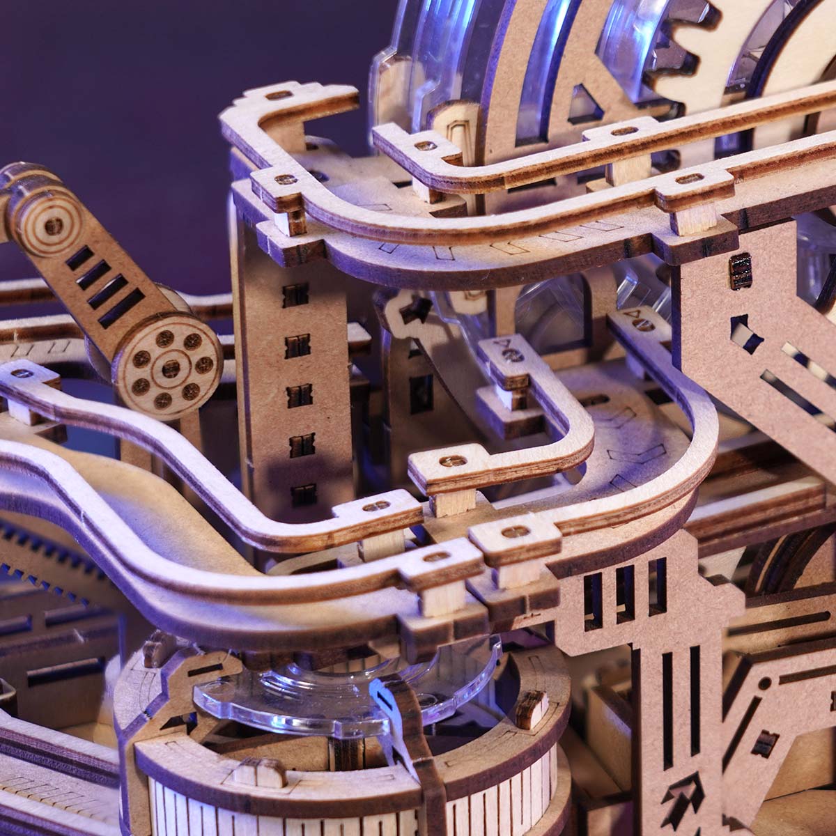 Robotime Gear Ball Challenge Marble Run 3D Wooden Puzzle