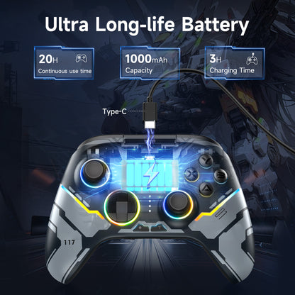 EasySMX X15 RGB Controller – Hall Effect Joystick & Trigger for Windows / Steam / Switch Starfield