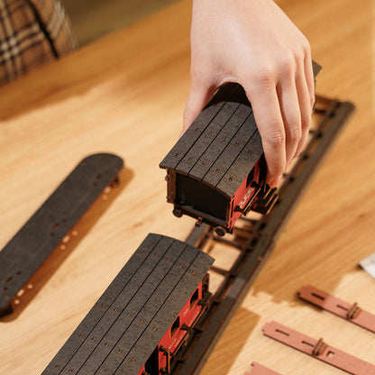 Robotime Steam Journey 3D DIY Wooden Puzzle