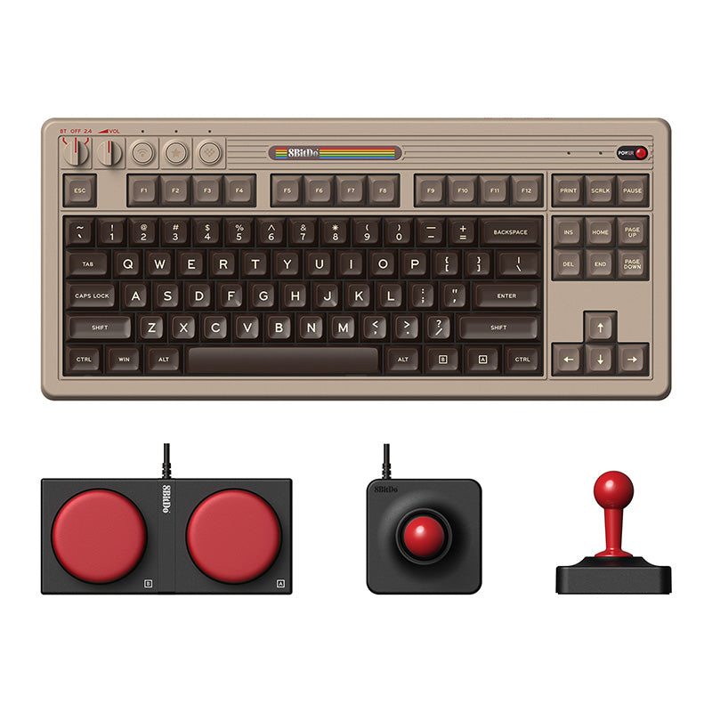 8BitDo Retro Mechanical Keyboard C64 Edition