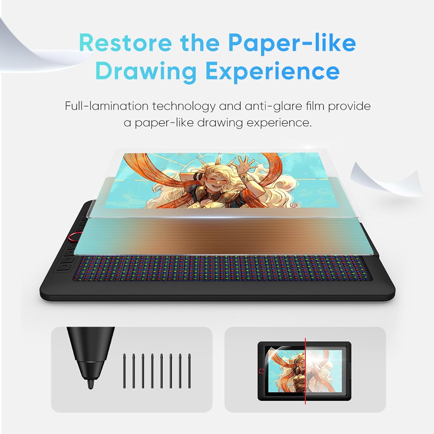 XPPen Artist 13.3 Pro V2 Graphics Display Drawing Tablet & Stylus
