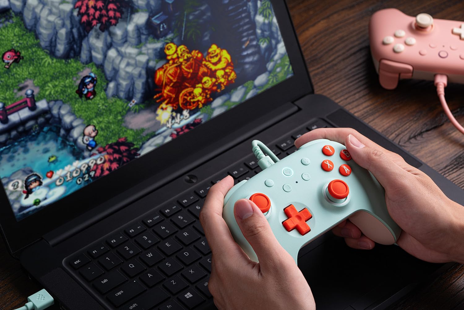 8BitDo Ultimate 2C Wired Controller For Windows and Android Mint