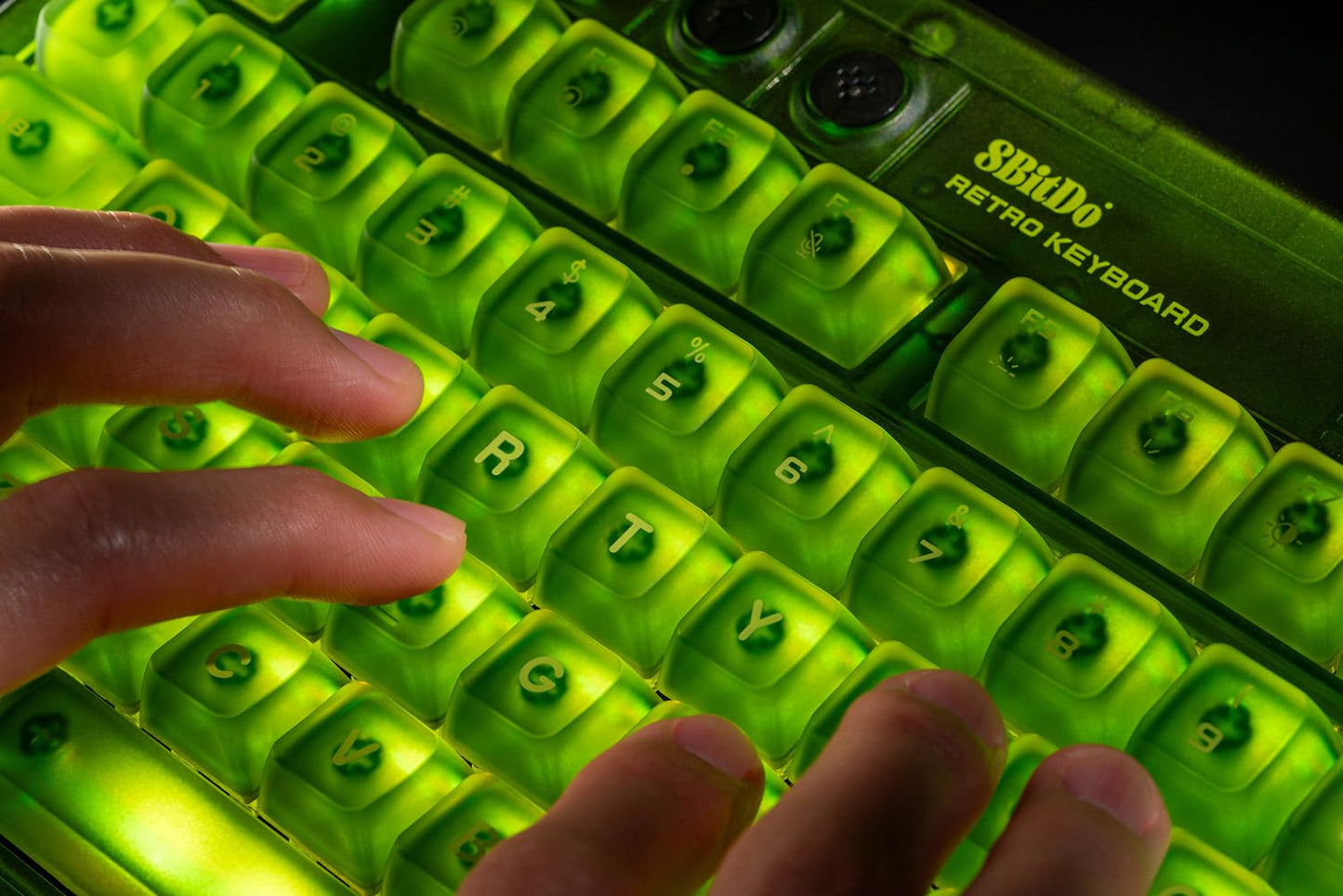 8BitDo Retro 87 Mechanical Keyboard Xbox Edition For Windows & Android Devices