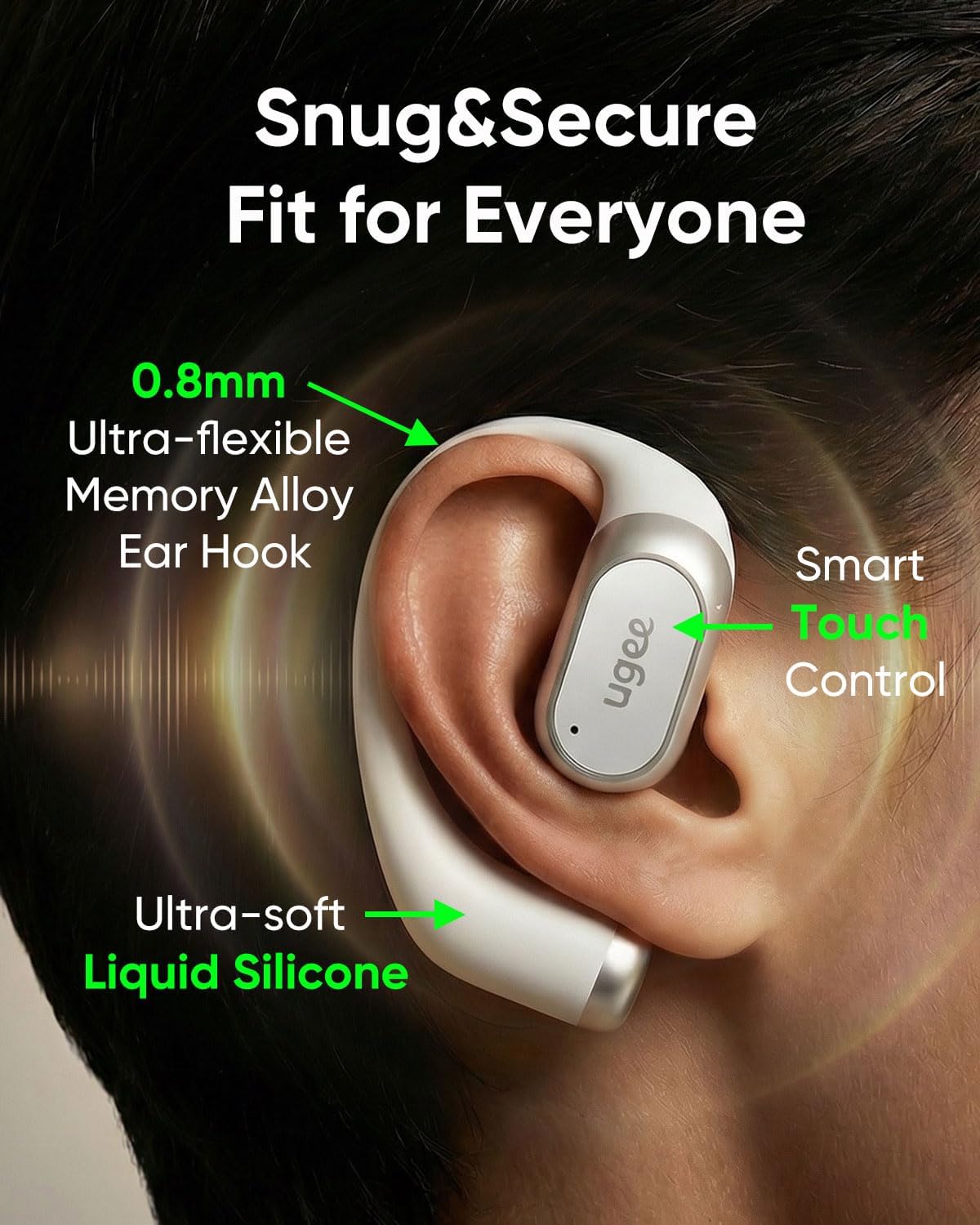 UGEE FreSound FS01 Open Earbuds Earphones