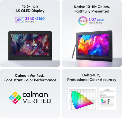 XPPen Artist Ultra 16 OLED Graphics Drawing Display Tablet & Stylus