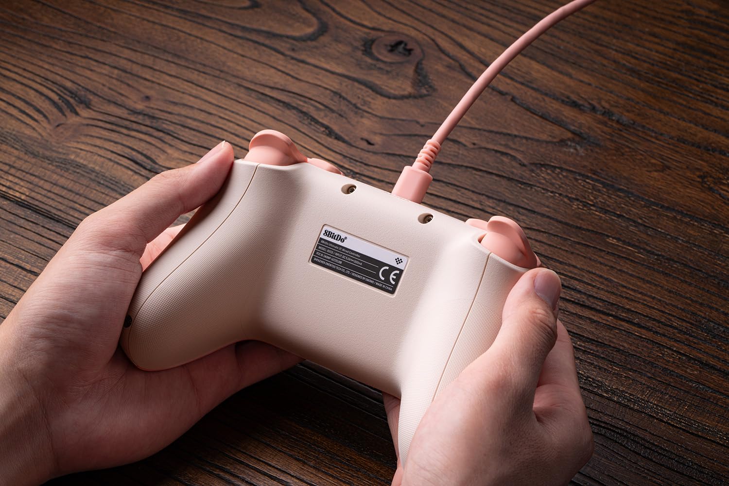 8BitDo Ultimate 2C Wired Controller For Windows and Android Peach