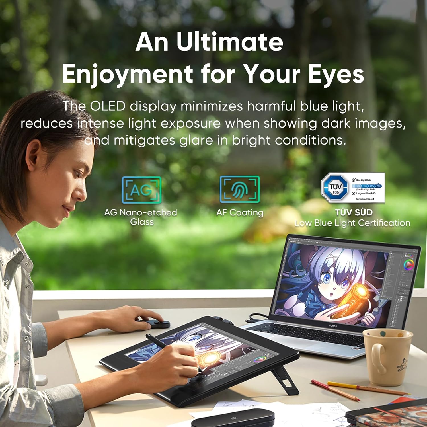 XPPen Artist Ultra 16 OLED Graphics Drawing Display Tablet & Stylus