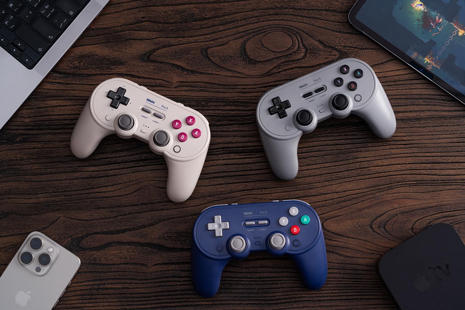 8BitDo Pro 3 Bluetooth Gamepad Controller Switch Steam Windows Mobile