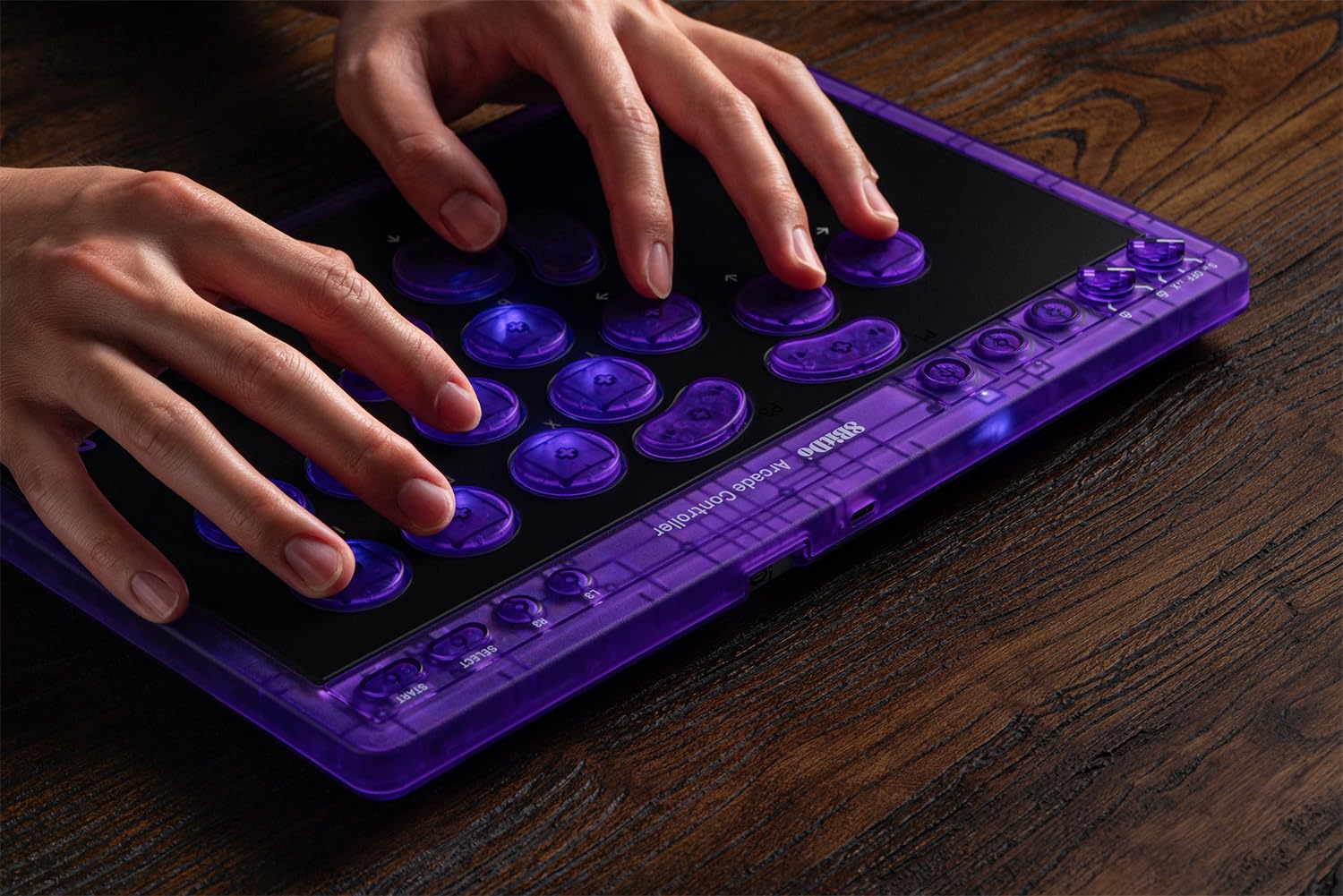 8BitDo Retro Wireless All-Button Arcade Controller For Windows & Nintendo Switch/2 Signature Edition
