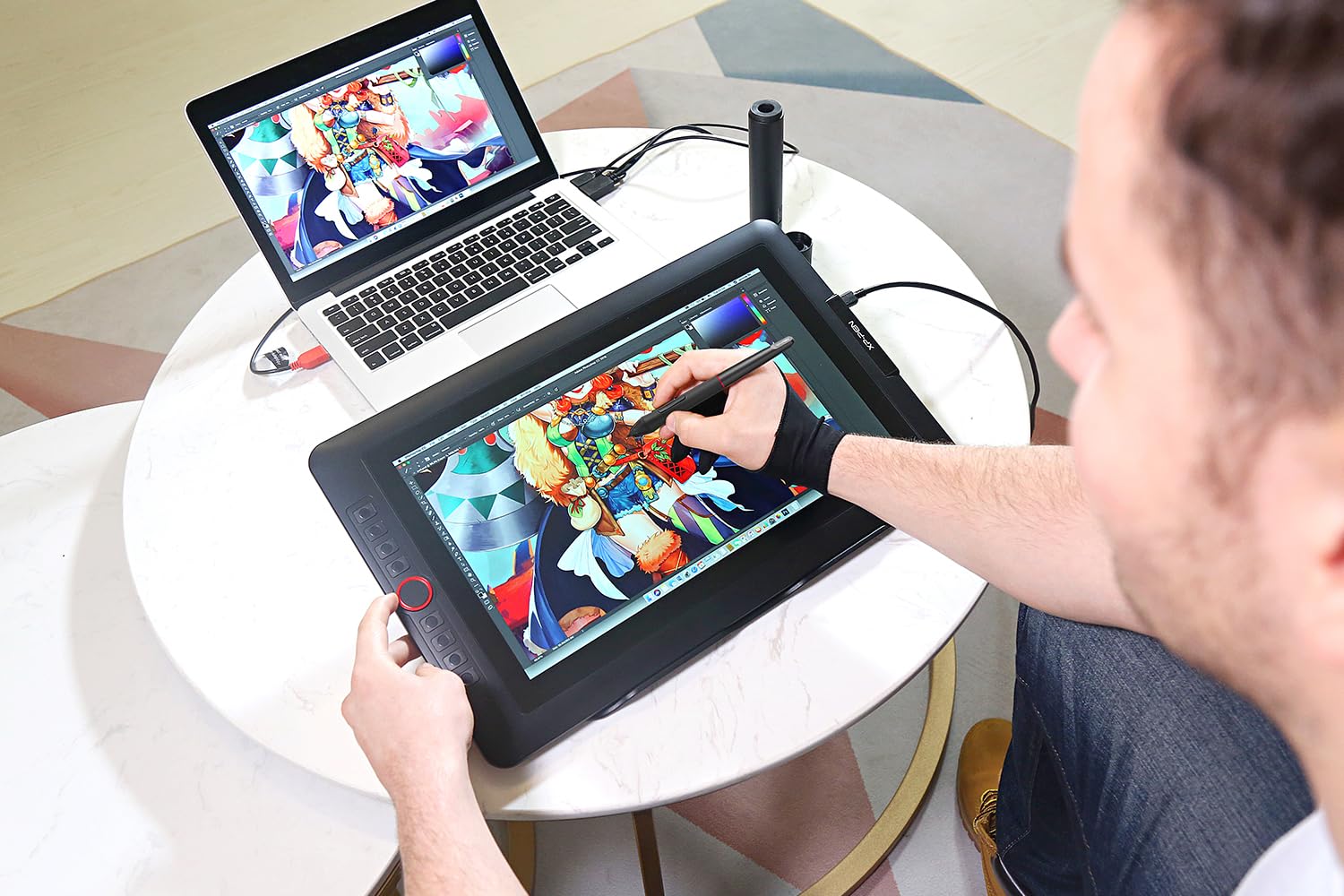 XPPen Artist 15.6 Pro V2 Display Drawing Tablet & Stylus