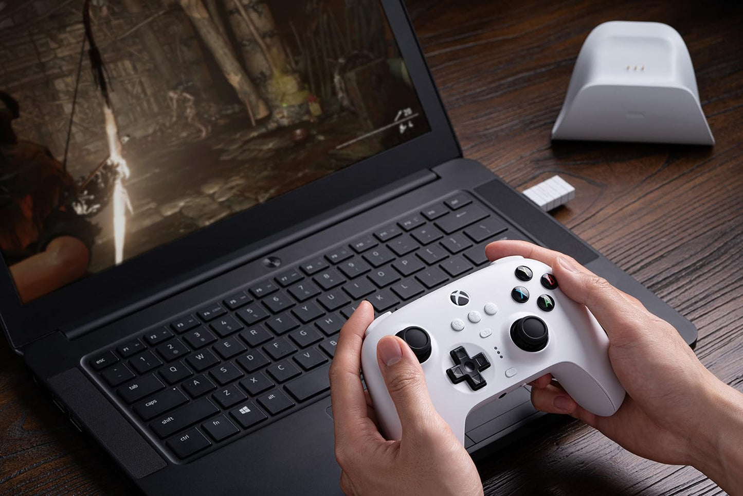 8BitDo Ultimate 3-mode Wired Controller for Xbox With Hall Effect White