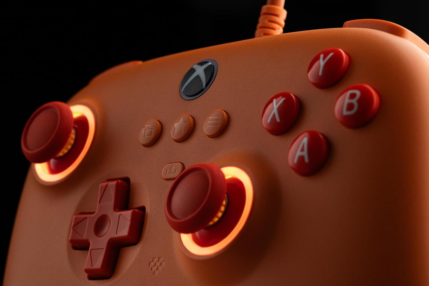 8BitDo Ultimate C Wired Controller for Xbox with Hall Effect Joysticks and Hall Triggers Orange