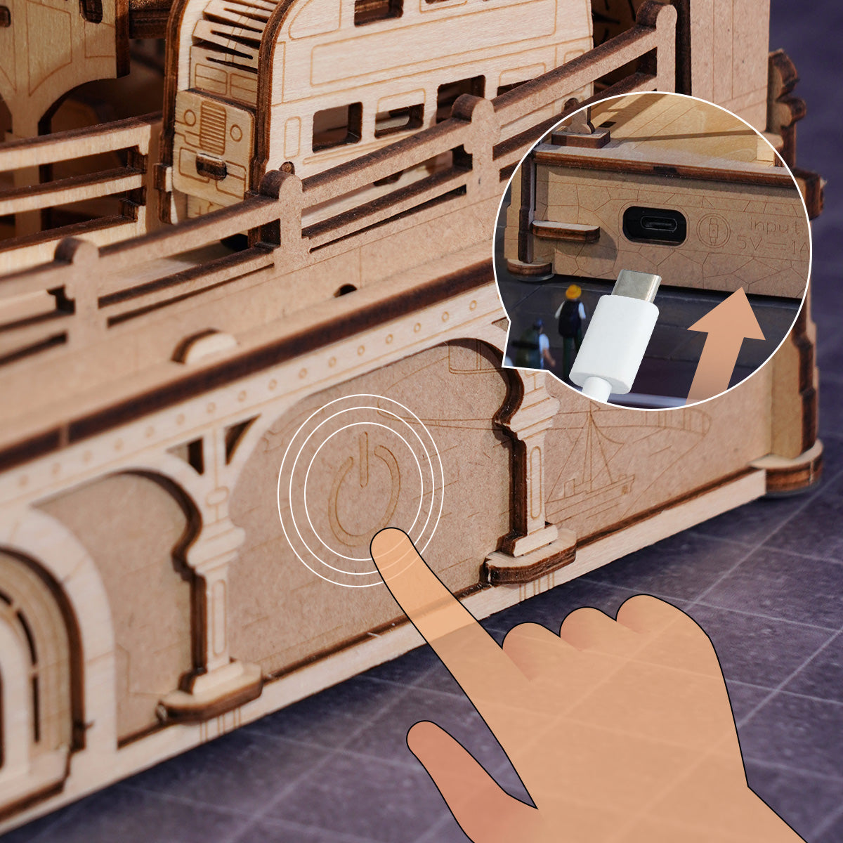 Robotime London Marble Run DIY Wooden 3D Puzzle