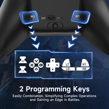 EasySMX X15 RGB Controller – Hall Effect Joystick & Trigger for Windows / Steam / Switch Starfield