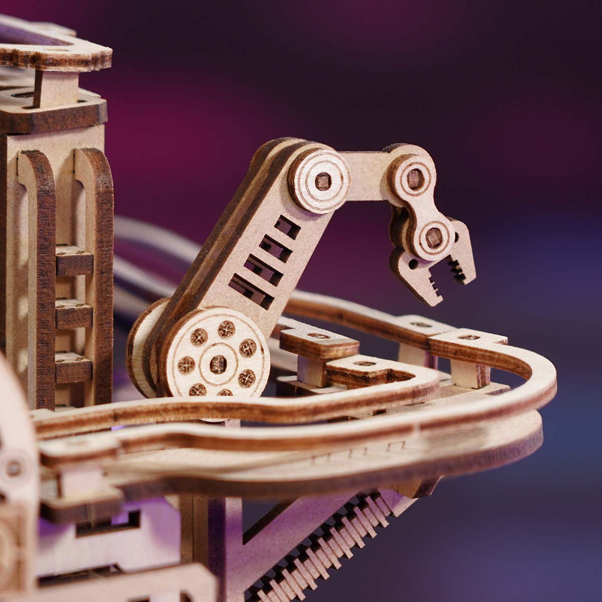 Robotime Gear Ball Challenge Marble Run 3D Wooden Puzzle