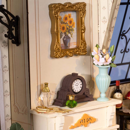 Robotime Catherine's Living Room DIY Miniature 3D House